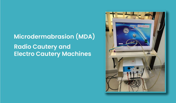 Dr.Ram's Skin Remediez equipment